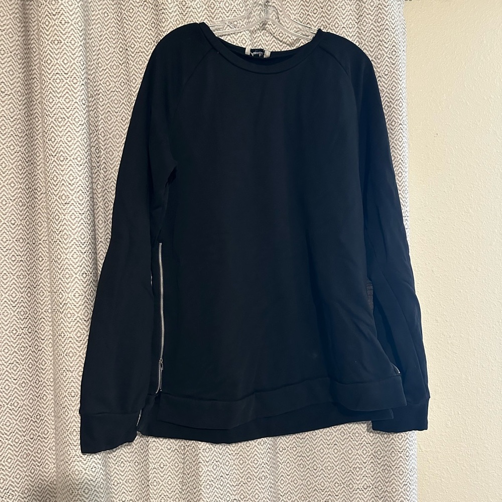 Amalli Talli side zip sweatshirt
